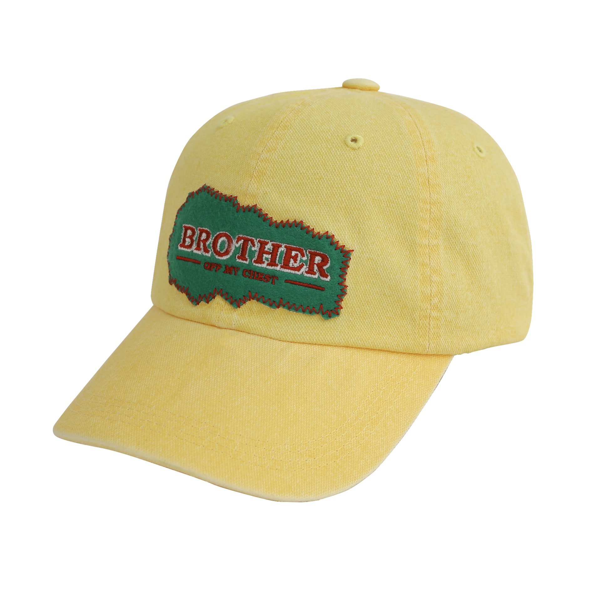 Embroidery Ball Cap - Yellow